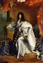 Louis XIV en costume royal, 1701